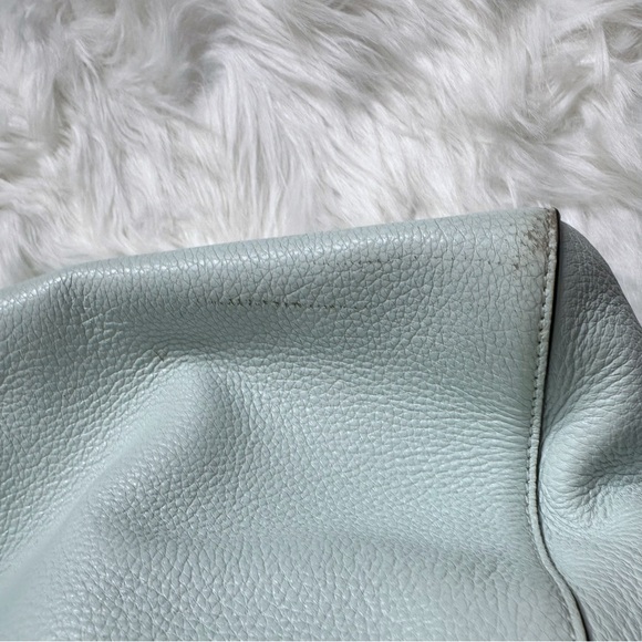 Kate Spade Bailey Atwood Place Bowling Bag Satchel in Island Waters Blue - Picture 12 of 14